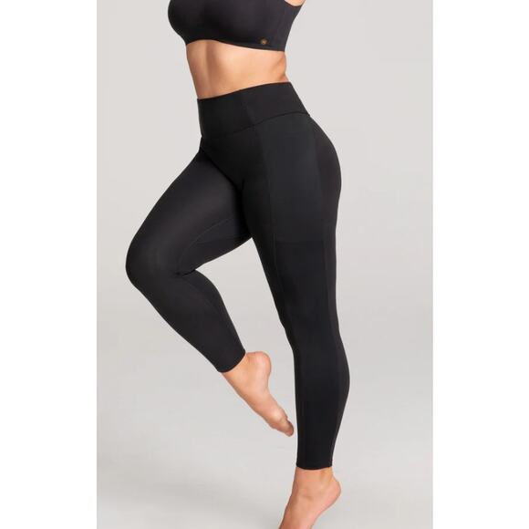 Honeylove Inner Power Leggings Women's Size Medium Black - Picture 1 of 7